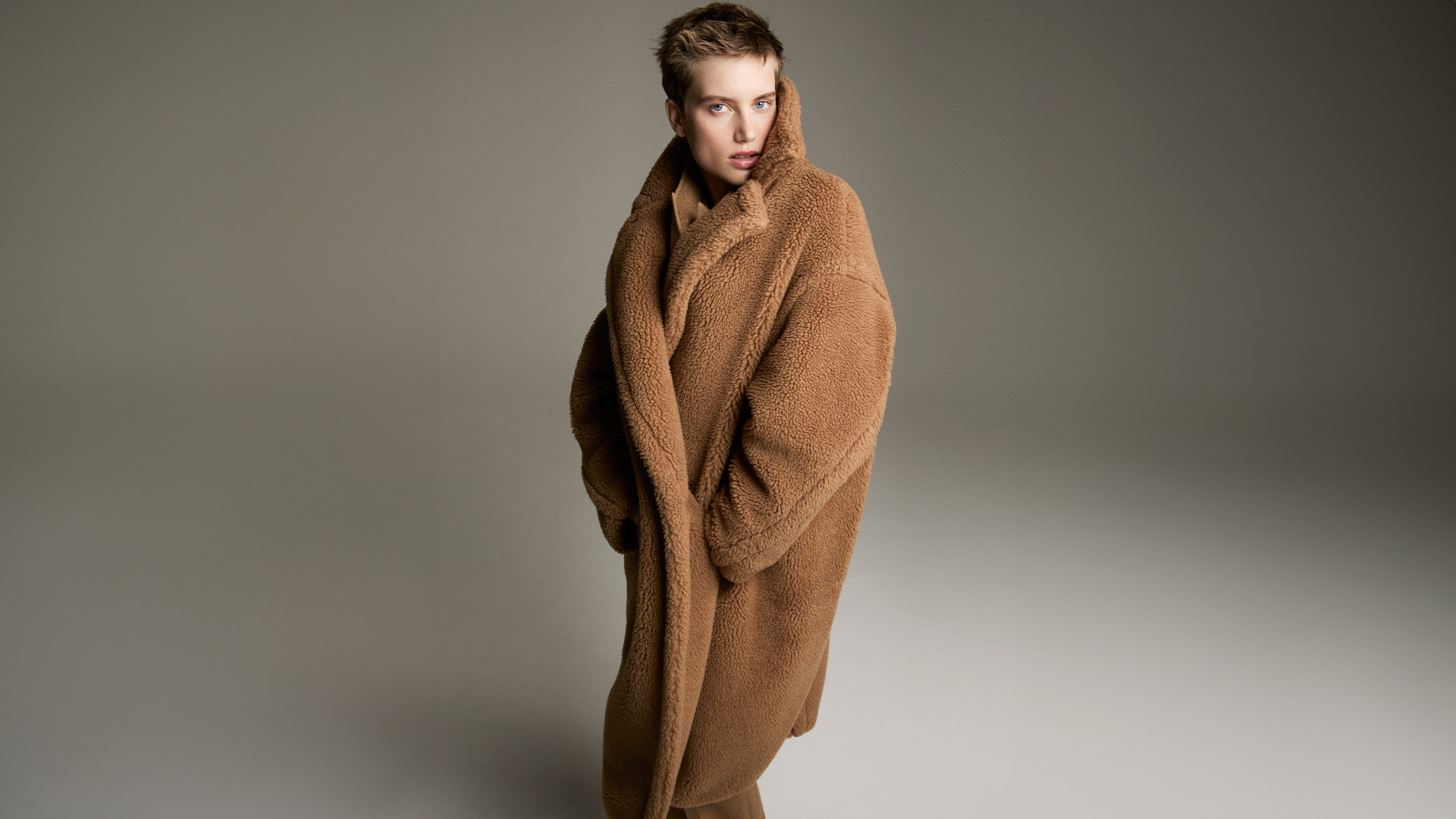 泰迪熊大衣| 经典大衣| Max Mara